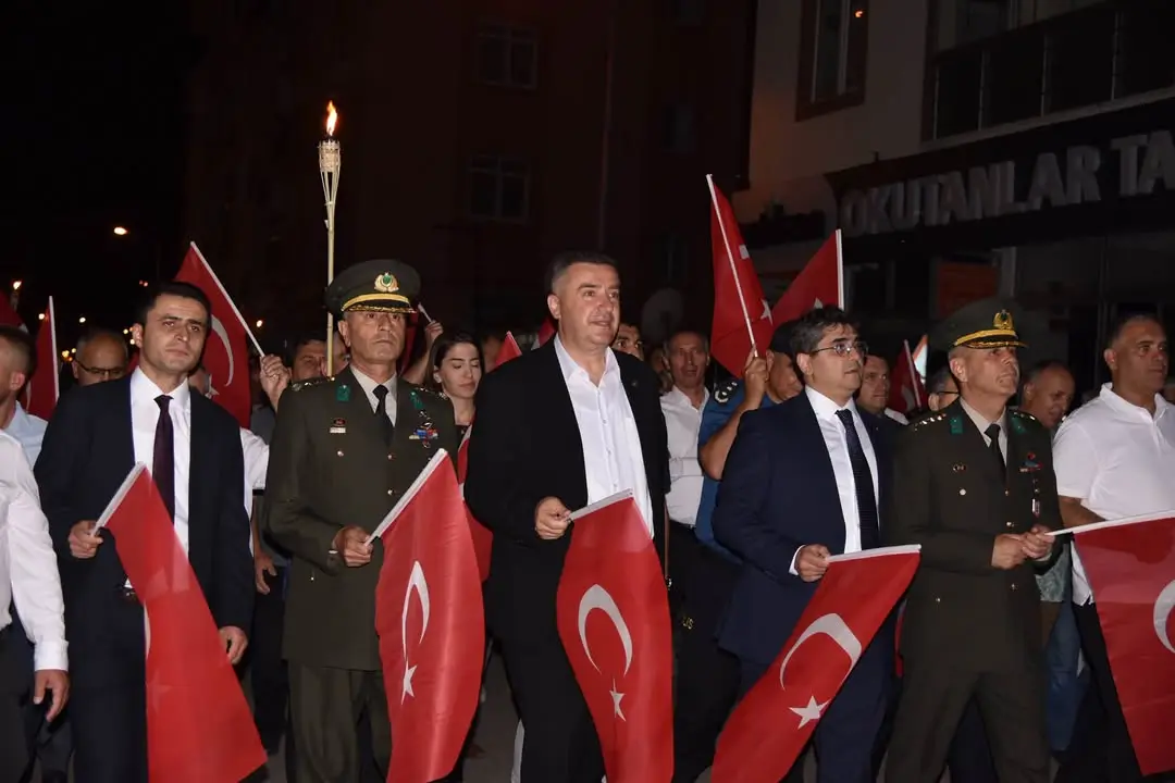 Eğirdir'de 15 Temmuz Anma Programı Gerçekleşti