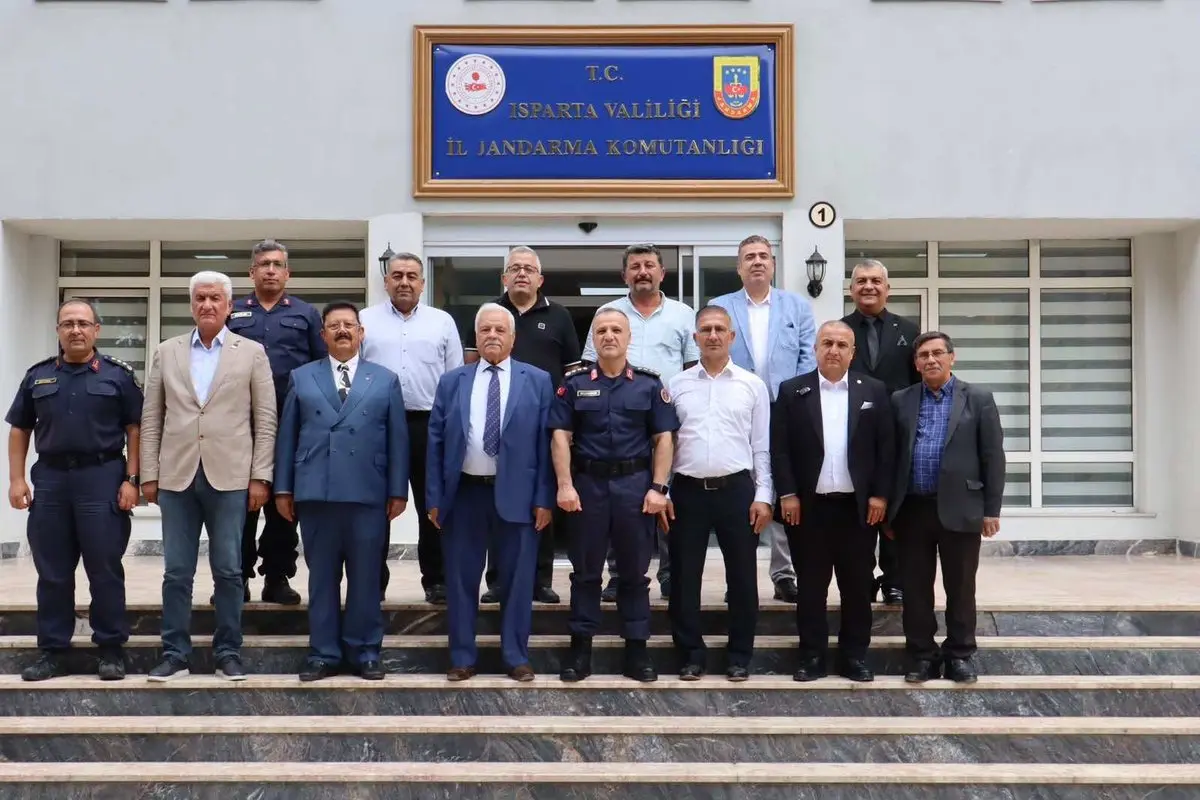 Jandarma Komutanı Vakıf Üyeleriyle Buluştu