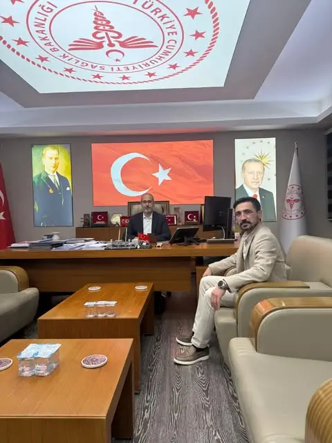 Başkan Güngör, Kaymakam Yanıktepe'yi Ziyaret Etti