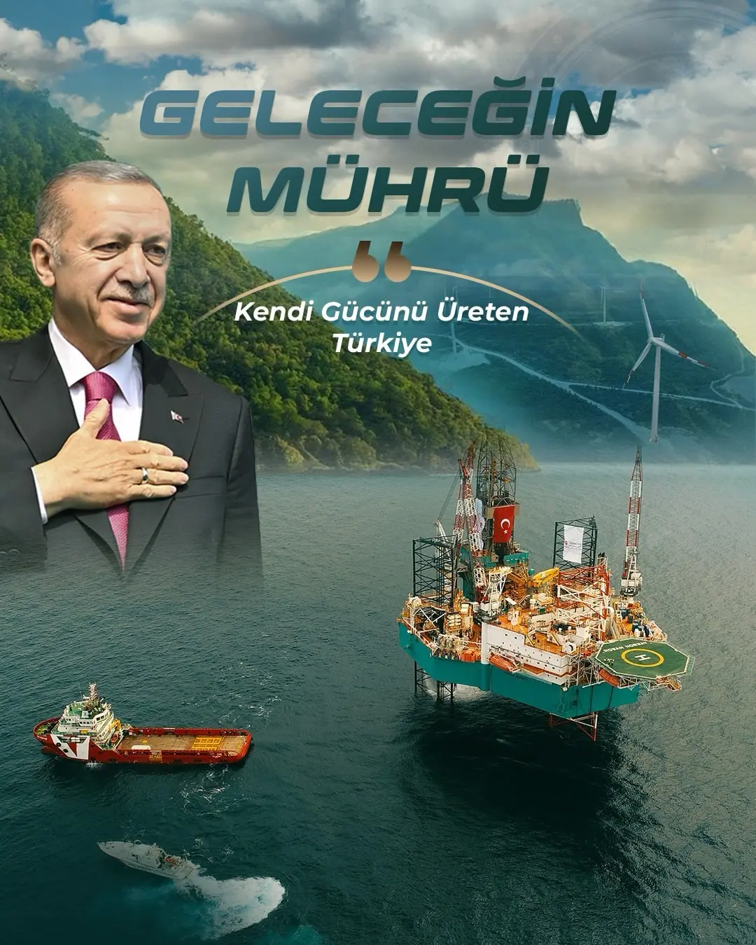 Türkiye'nin geleceği için güçlü irade vurgusu