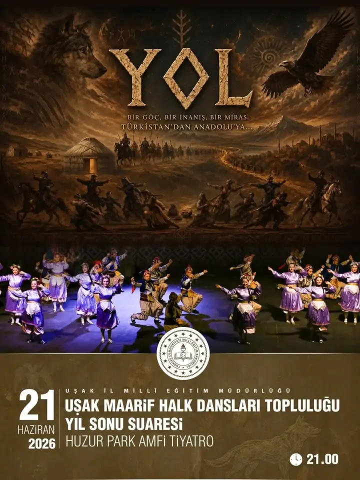 Uşak'ta 'YOL' Gösterisi İçin Geri Sayım Başladı