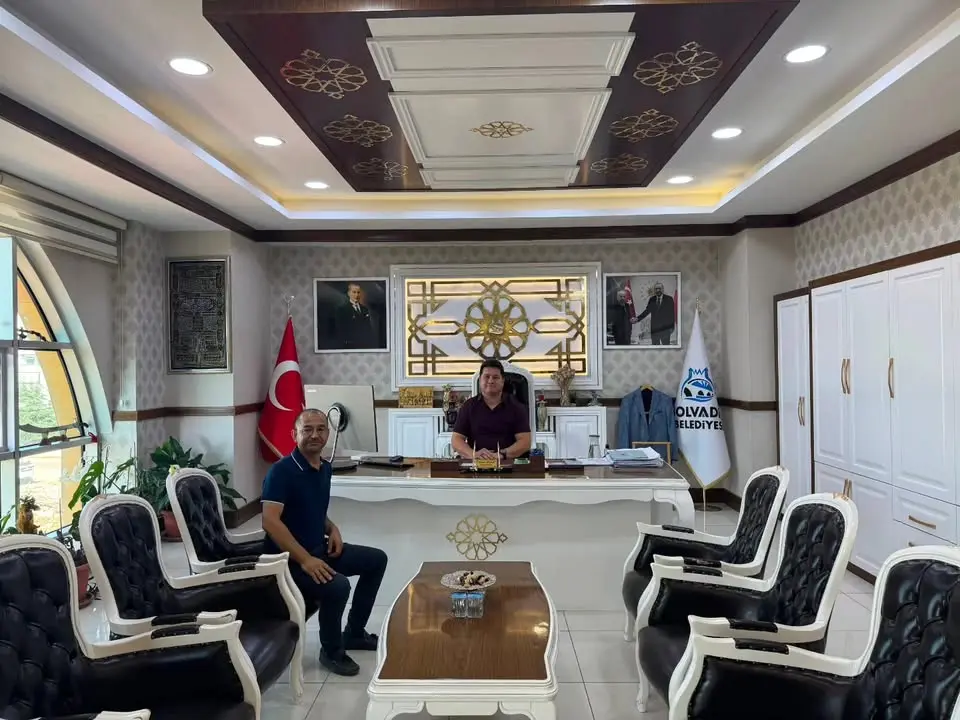 Ahmet Telli'den Başkan Aynacı'ya Ziyaret