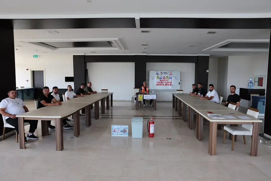 Motorlu Kara Taşıtları Sınavı Gerçekleştirildi