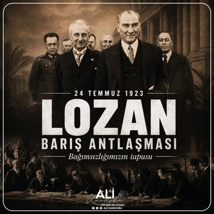 Lozan Barış Antlaşması'nın önemi vurgulandı