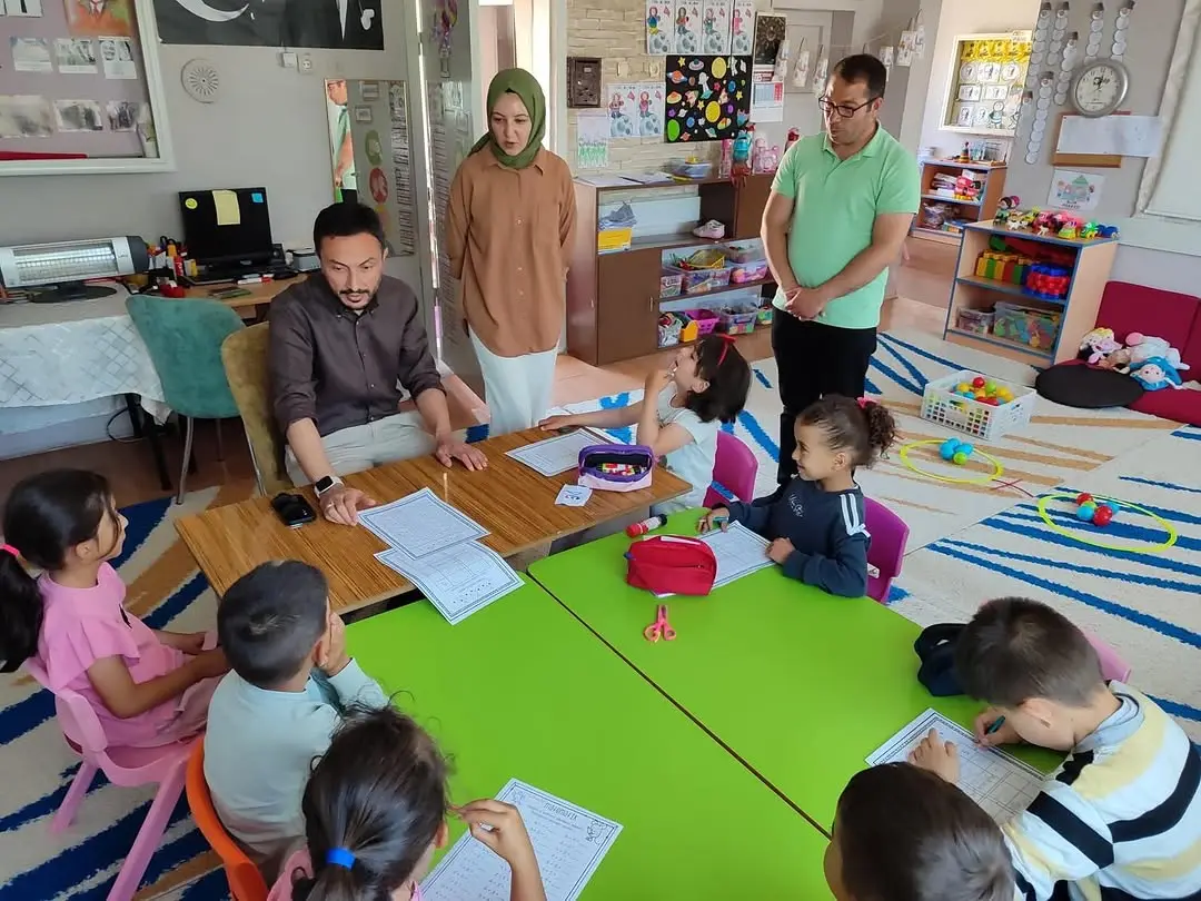 İlçe Millî Eğitim Müdürü Okul Ziyaretinde