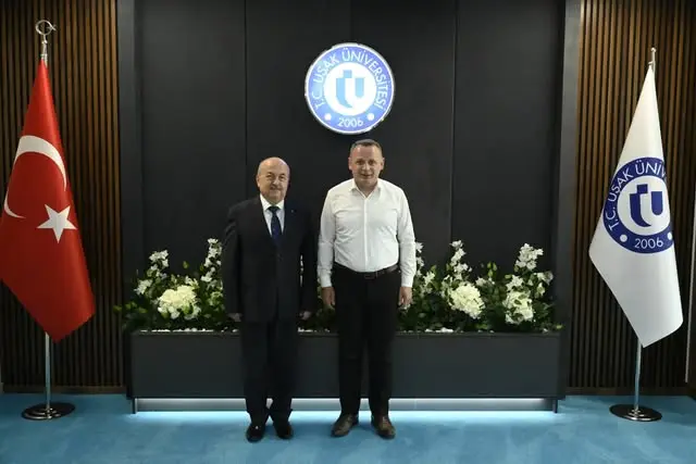 Uşak Kent Konseyi Başkanı'ndan Rektör'e Ziyaret