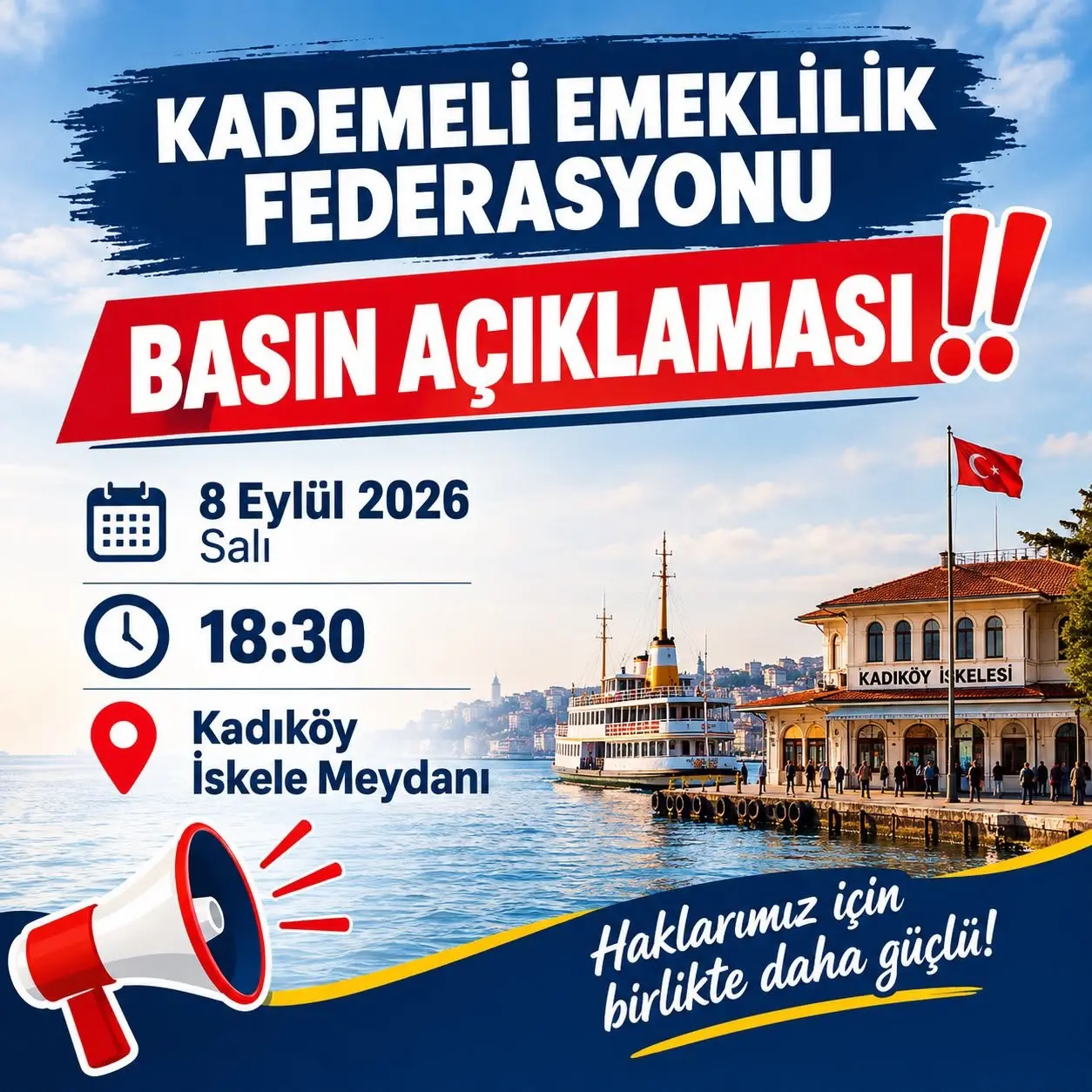 Kademeli emeklilik sosyal adalet talebi olarak vurgulandı