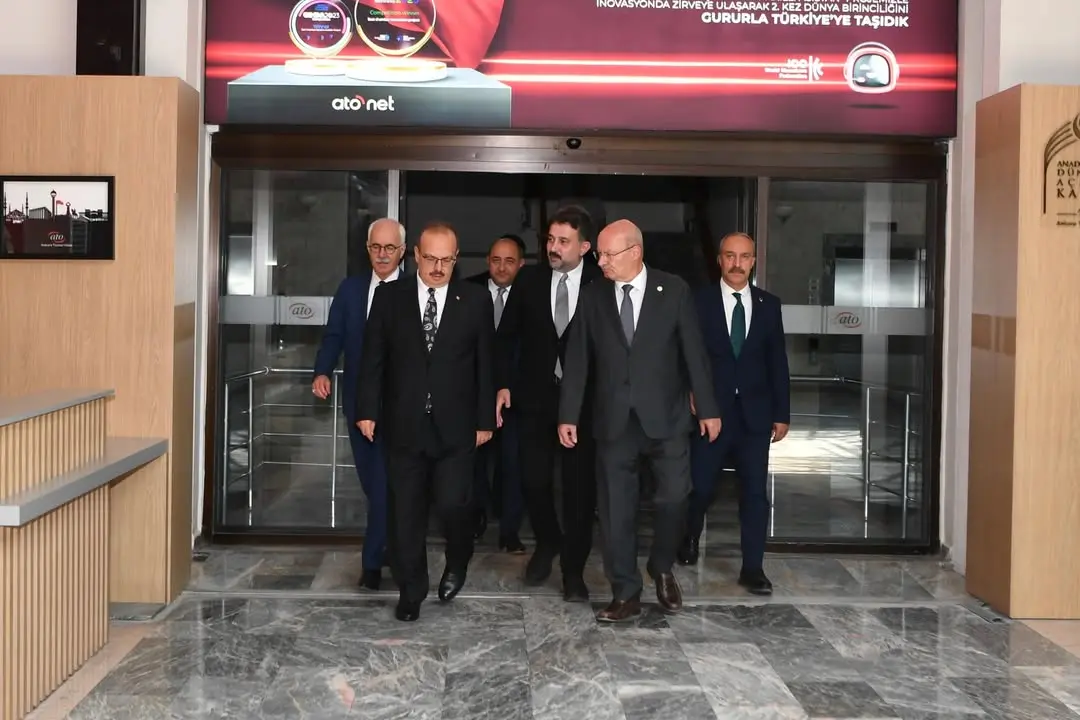 Vali Canbolat, ATO'yu Ziyaret Etti