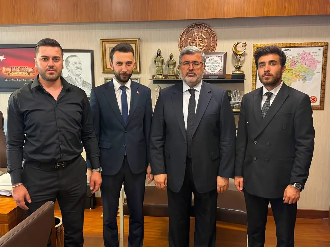 Gençlik Kolları Başkanı Vekil Özkaya'yı Ziyaret Etti
