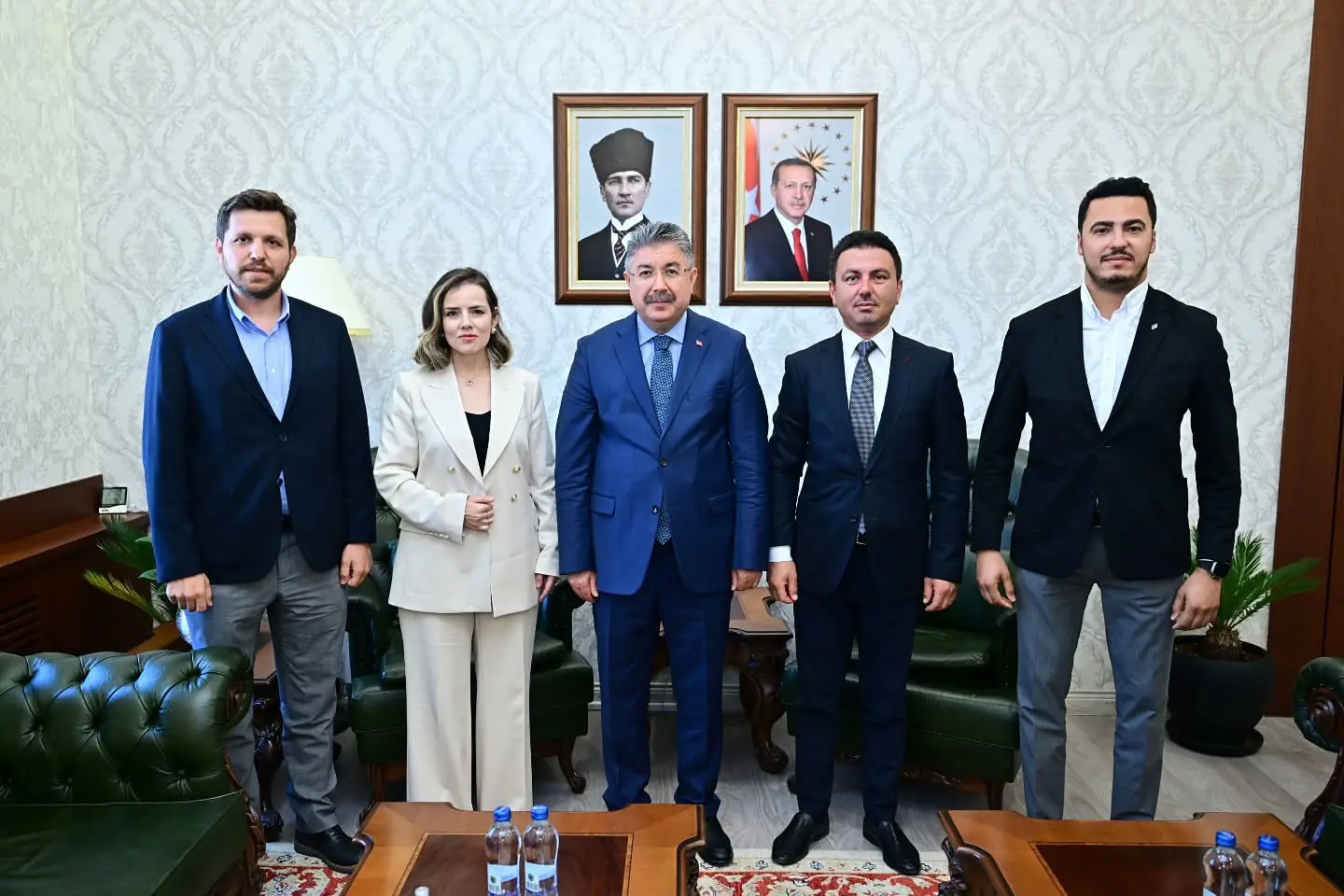 Vali Yılmaz, Girişimcileri Kabul Etti