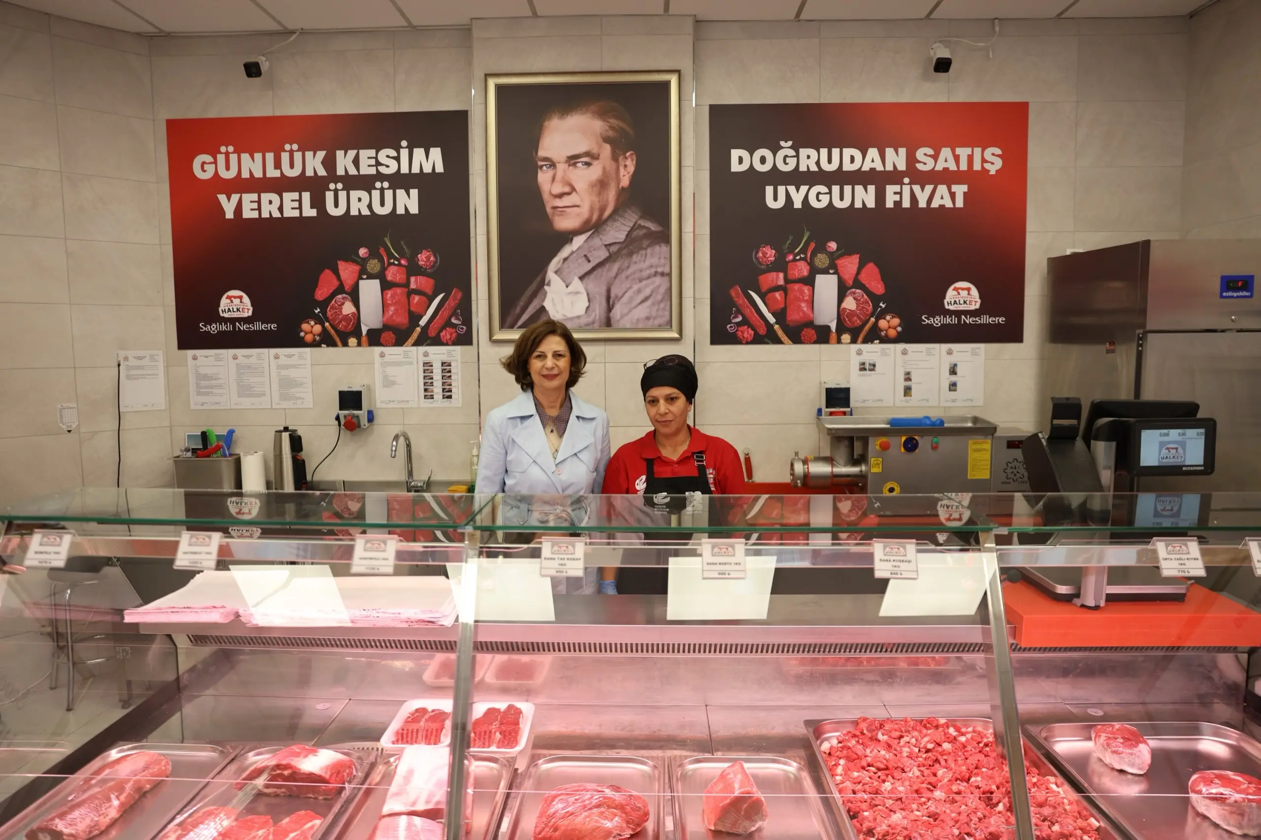 Eskişehir'de Halk Et Marketi Ziyareti