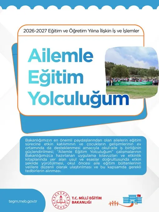 Ailelerin eğitim sürecine katılımı desteklenecek