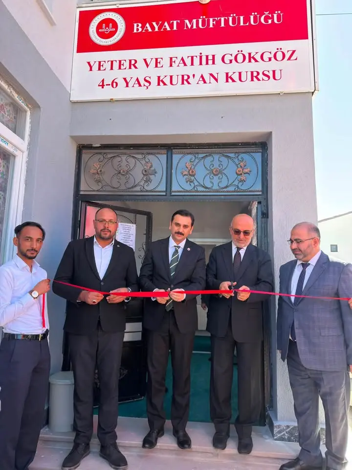 Bayat'ta Kur’an Kursu ve Gençlik Merkezi Açıldı