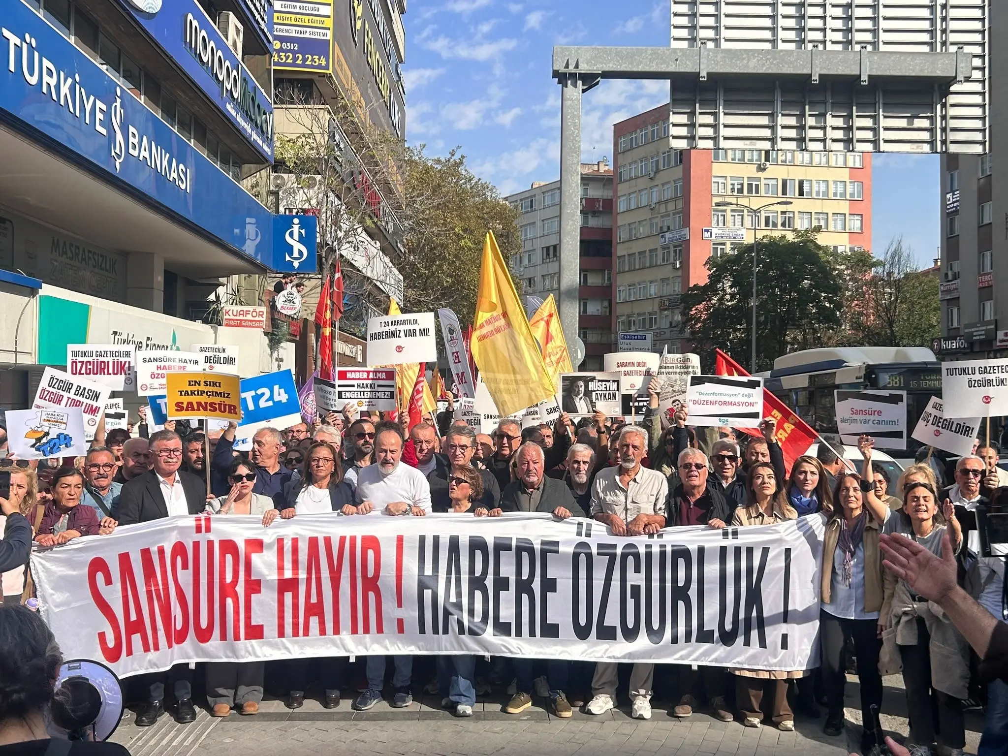 Türkiye'de Basın Özgürlüğü İçin Eylemler