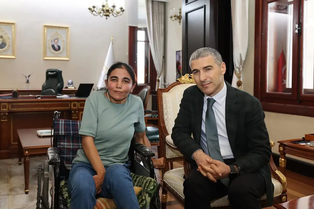 Şerife Dede'nin Valilik Ziyareti
