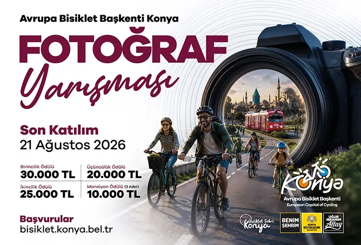 Konya'da Fotoğraf Yarışması Duyurusu