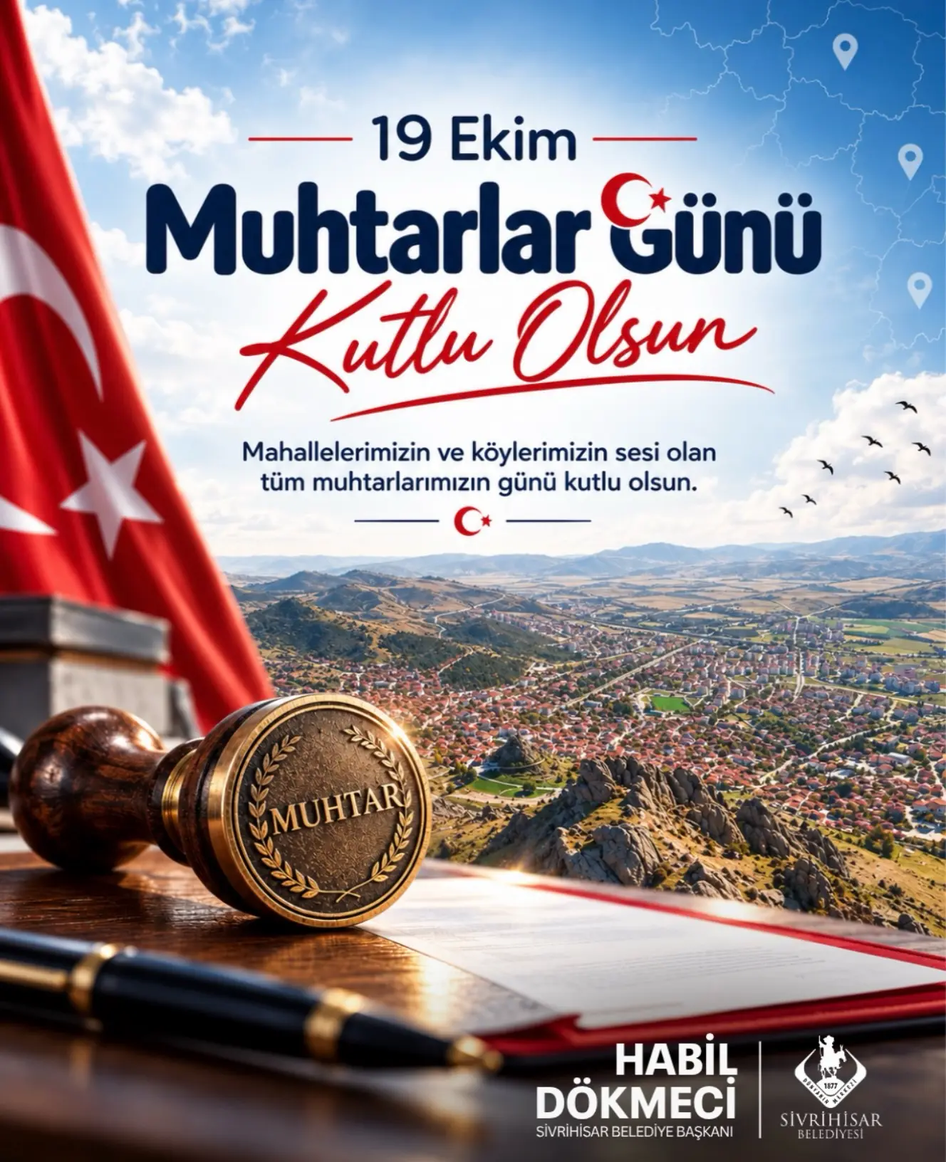 Sivrihisar'da Muhtarlar Günü Kutlandı