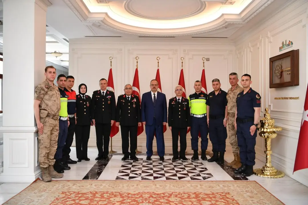 Vali Canbolat, Jandarma'nın Kuruluş Yıl Dönümünü Kutladı