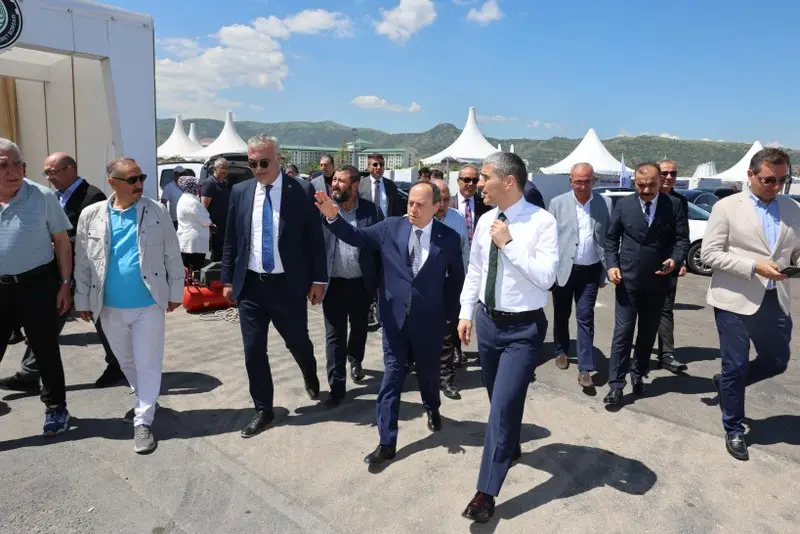 Mermer Fuarı için hazırlıklar hızla devam ediyor