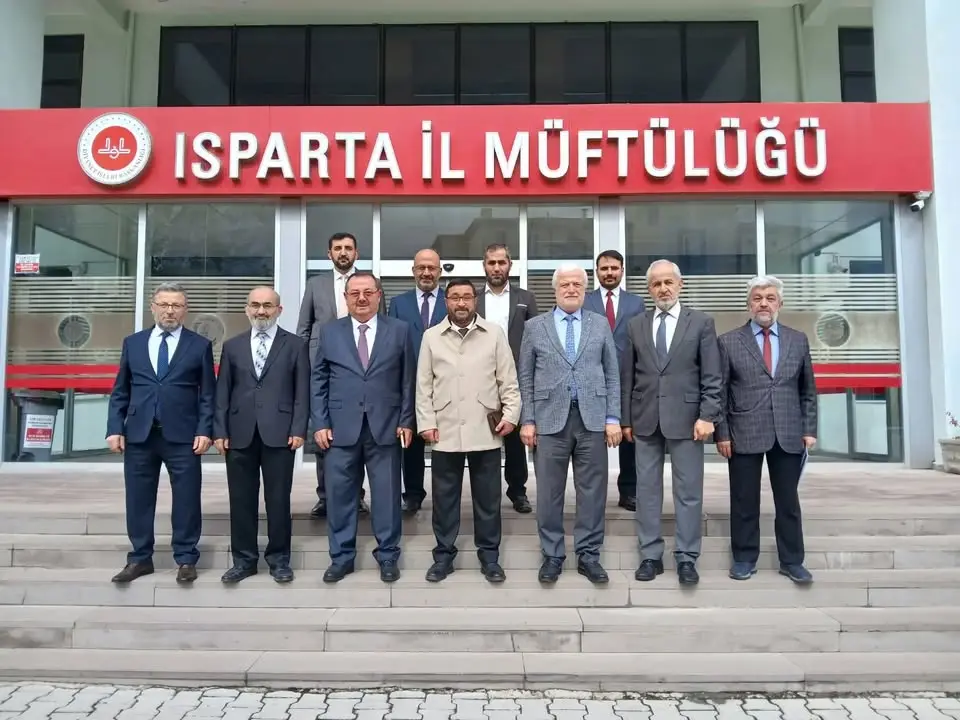 Isparta'da İlçe Müftüleri Toplantısı Gerçekleştirildi