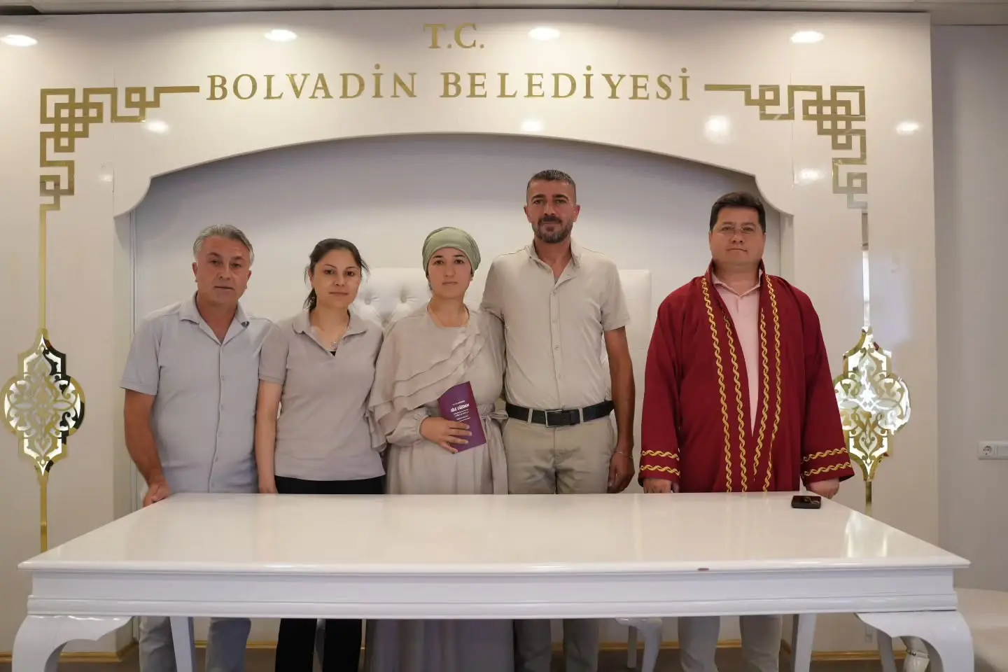 Başkan AYNACI, çiftin nikahını kıydı