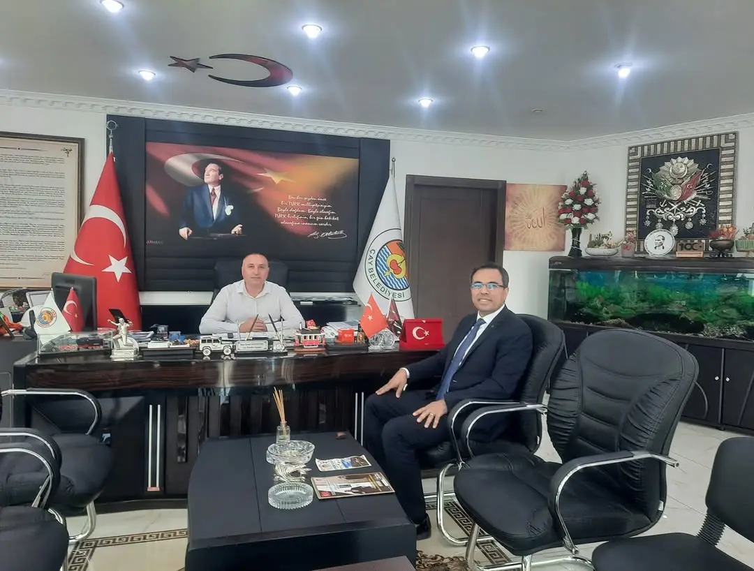 Ziraat Bankası Müdürü'nden nezaket ziyareti
