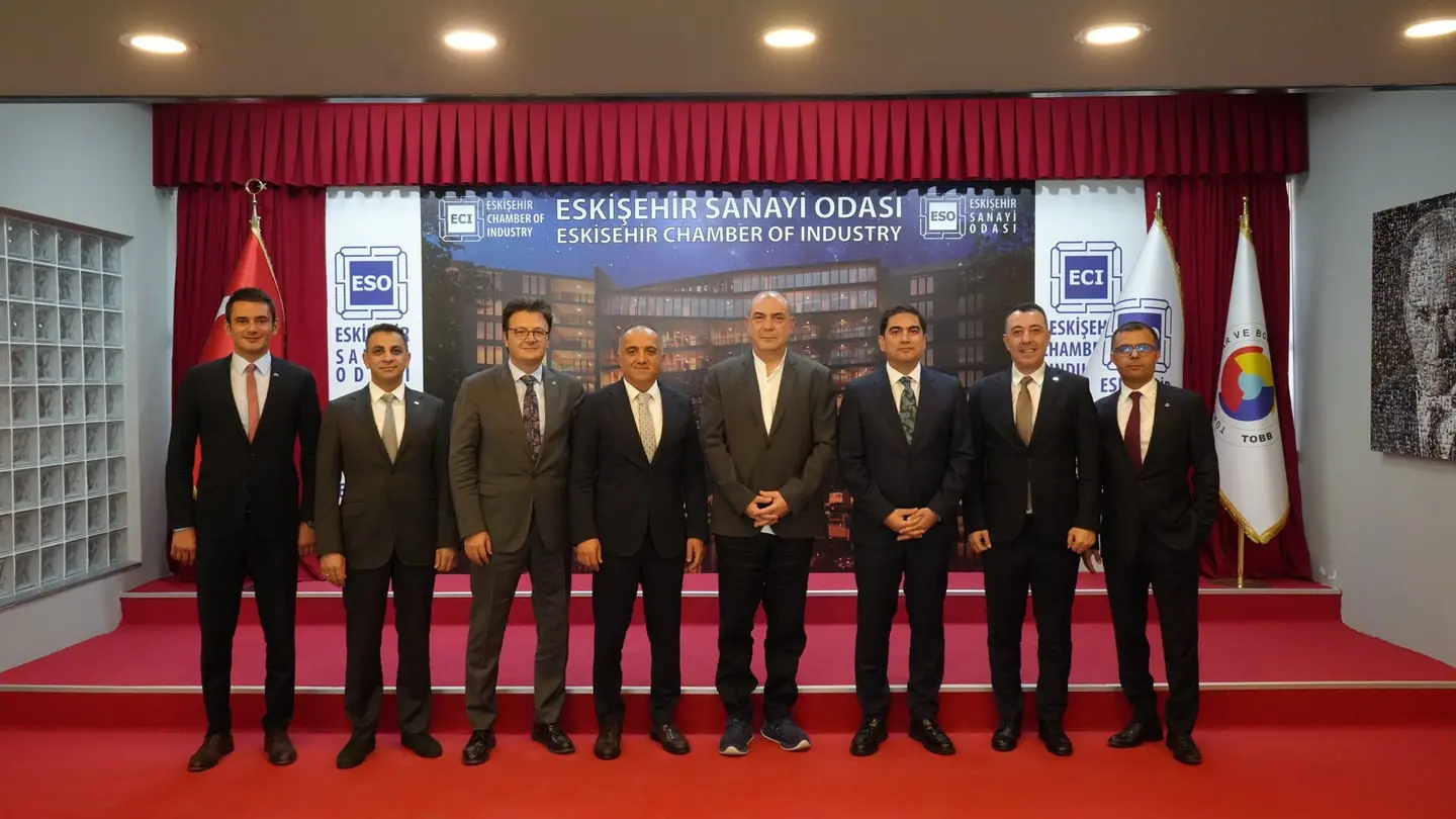 VakıfBank Heyeti Eskişehir Sanayi Odası'nı Ziyaret Etti