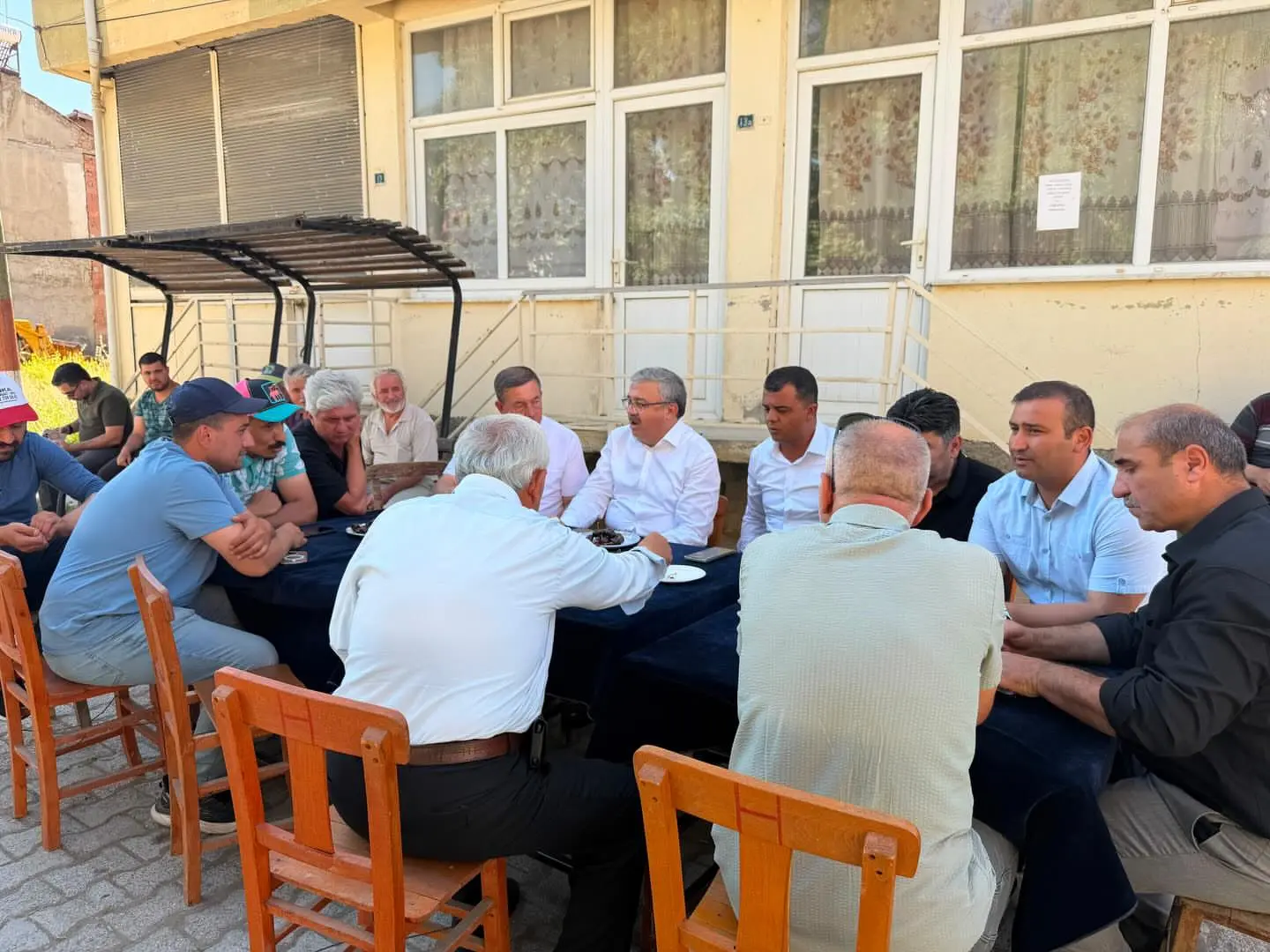 Eber Köyü'nde vatandaşlarla buluşma gerçekleştirildi