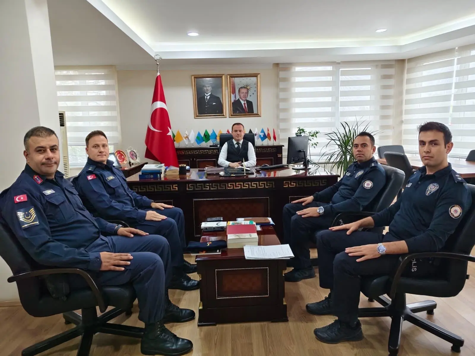 Alpu'da Güvenlik ve Asayiş Toplantısı Yapıldı