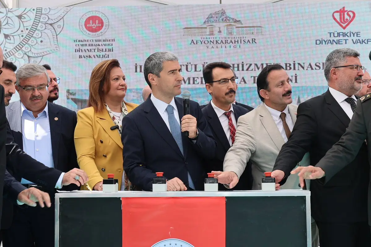 Afyonkarahisar'da Yeni Müftülük Binasının Temeli Atıldı