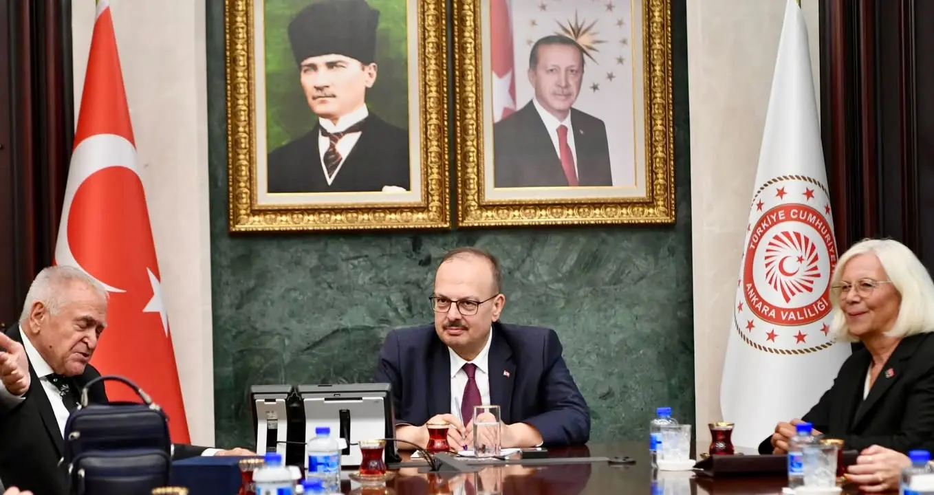 Vali Canbolat, TÜSİAV Heyetini Kabul Etti