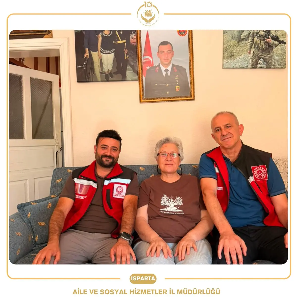Şehit annesi Zehra Dolunay'a ziyaret