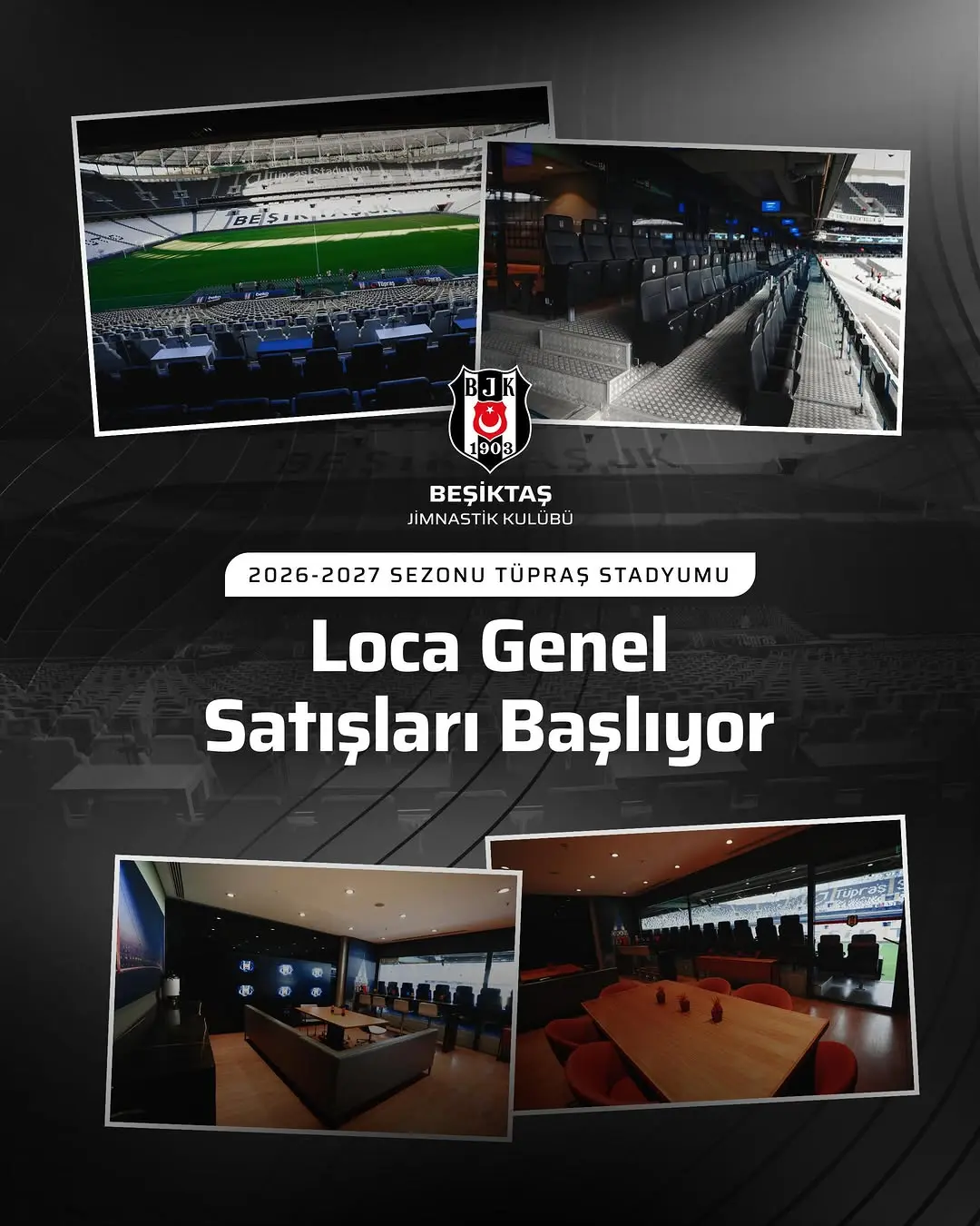 Tüpraş Stadyumu locaları satışa sunuluyor