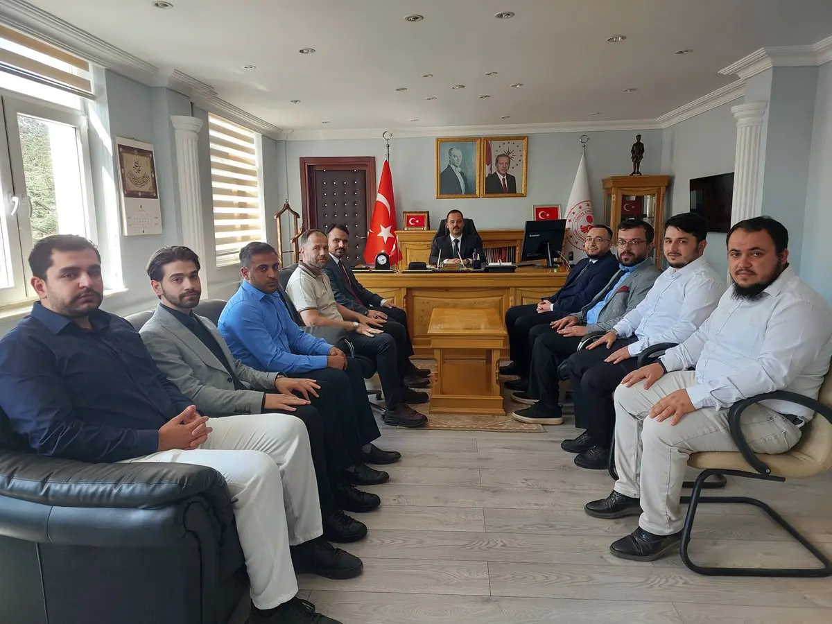 Müftü ve Personeli Kaymakamı Ziyaret Etti