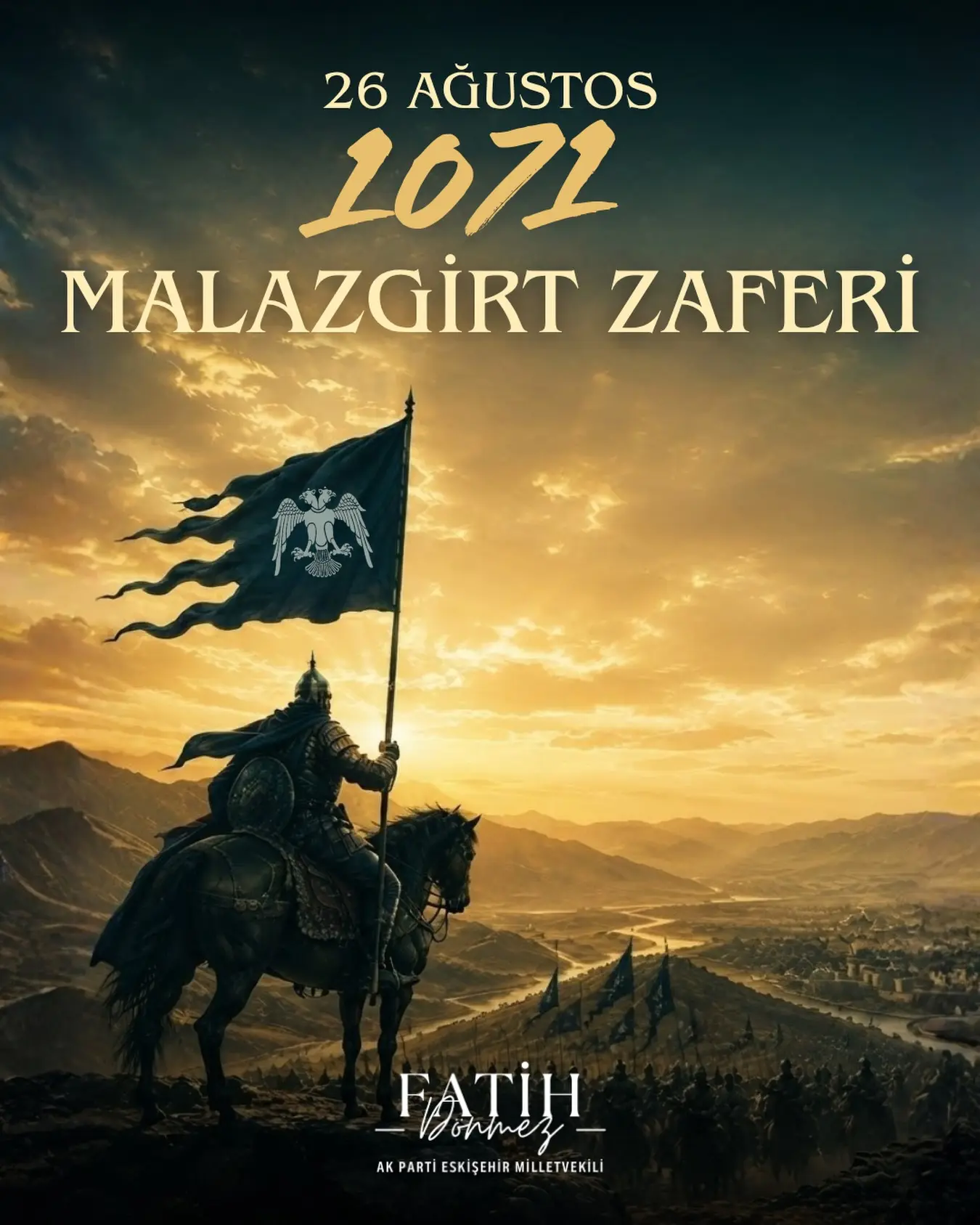 Malazgirt Zaferi'nin Yıldönümünde Anma Mesajı