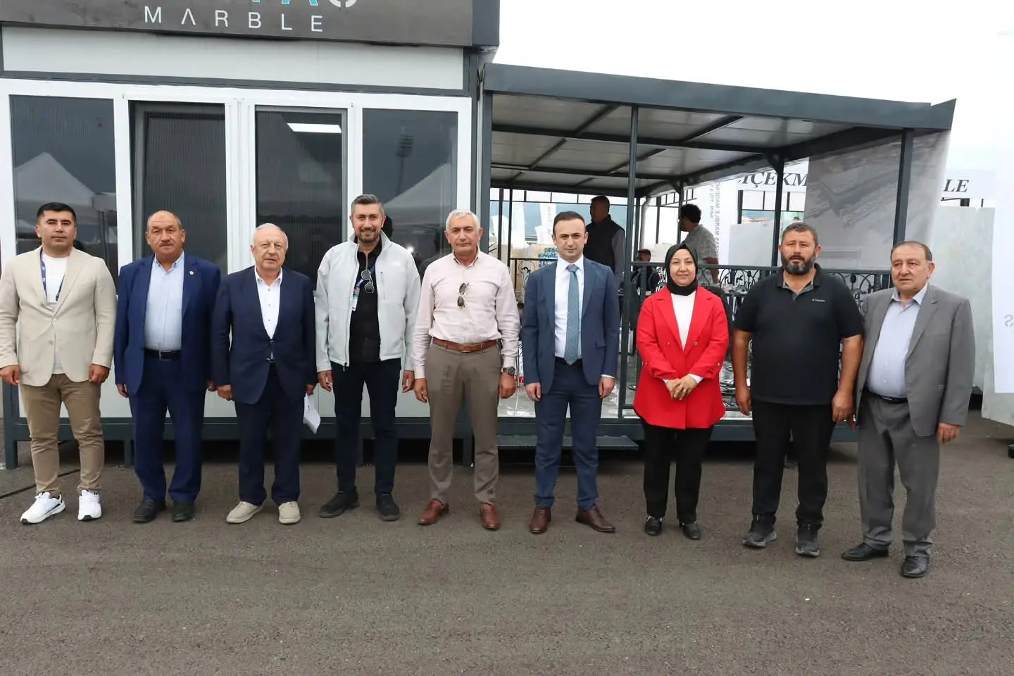 Başkan Kılınçarslan, Mermer Fuarını Ziyaret Etti