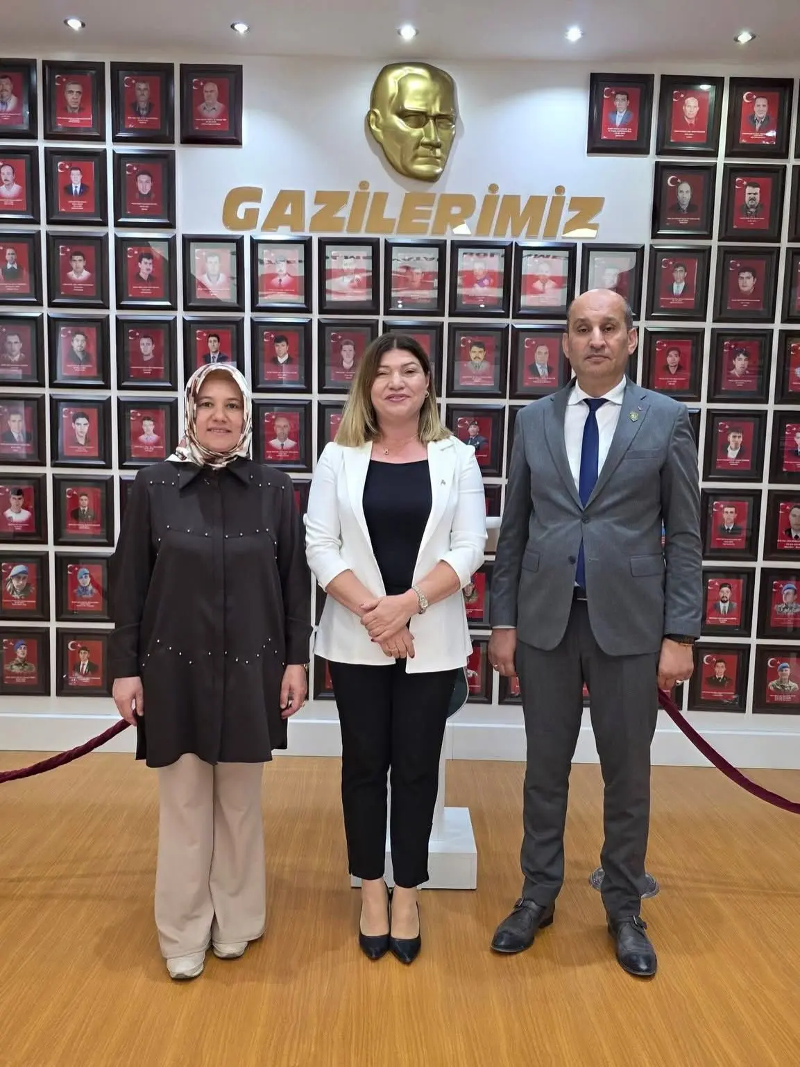 Şehit ve Gaziler Derneği'ne Ziyaret Gerçekleştirildi