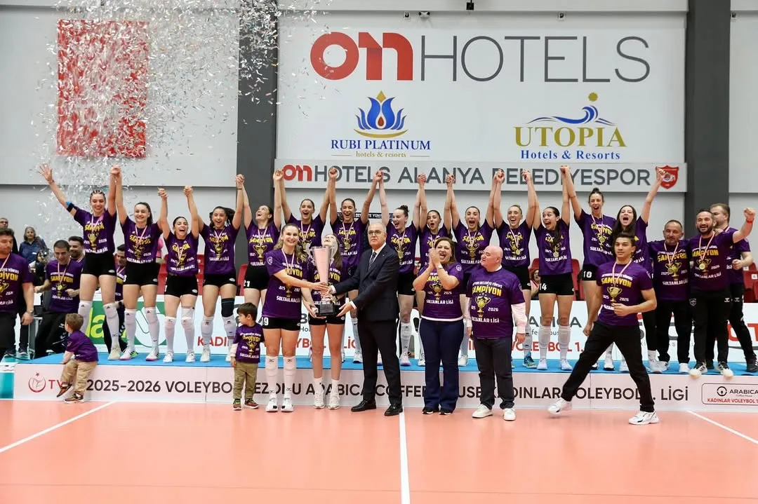 Afyon Belediye Yüntaş Voleybol Takımı Sultanlar Ligi Şampiyonu Oldu!