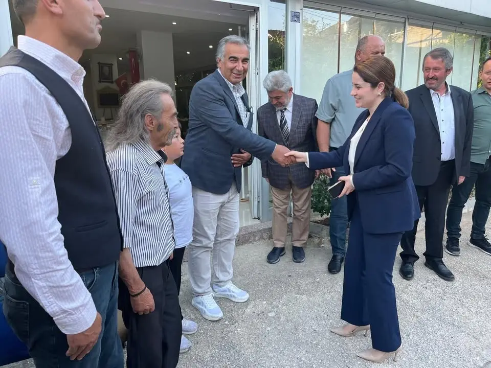 Kaymakam Seda Gür'e veda yemeği düzenlendi