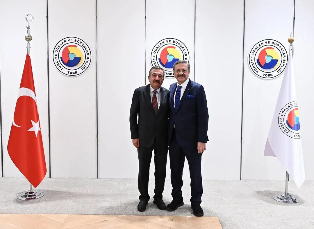Kütahya Ticaret Borsası Başkanı ziyarette bulundu
