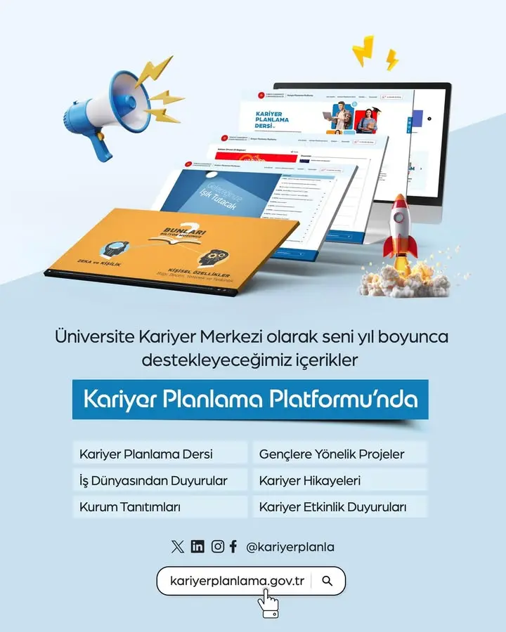 Isparta Uygulamalı Bilimler Üniversitesi'nden yeni kariyer platformu