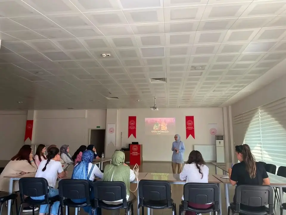 Kütahya'da Tütün Bağımlılığı Eğitimi Verildi