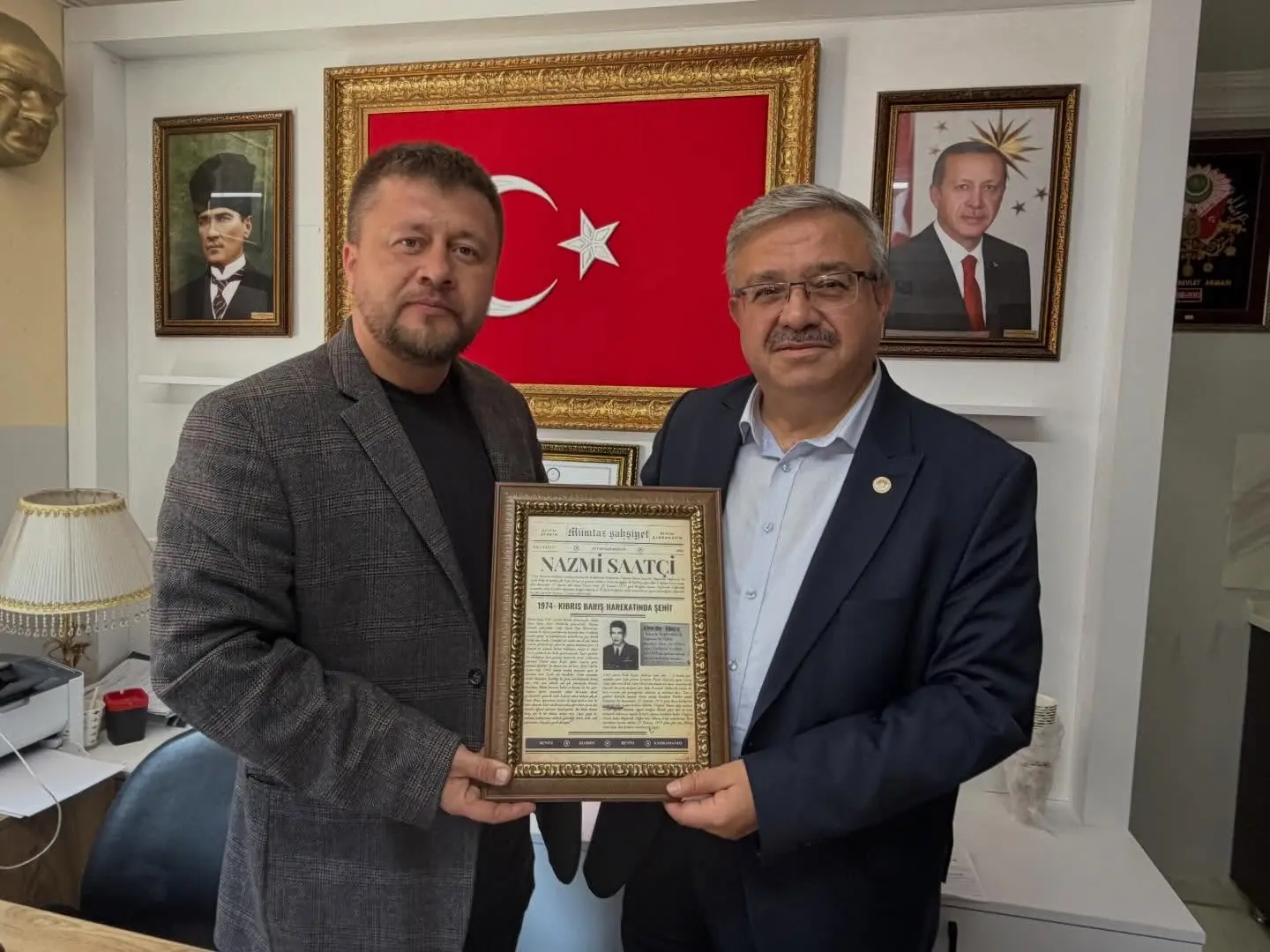 Nazmi Saatçi Mahallesi'nde muhtar ziyareti gerçekleşti