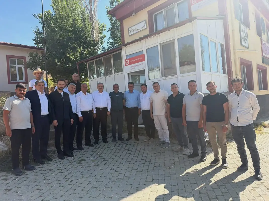 Akkoyunlu Köyü'nde istişare toplantısı gerçekleştirildi