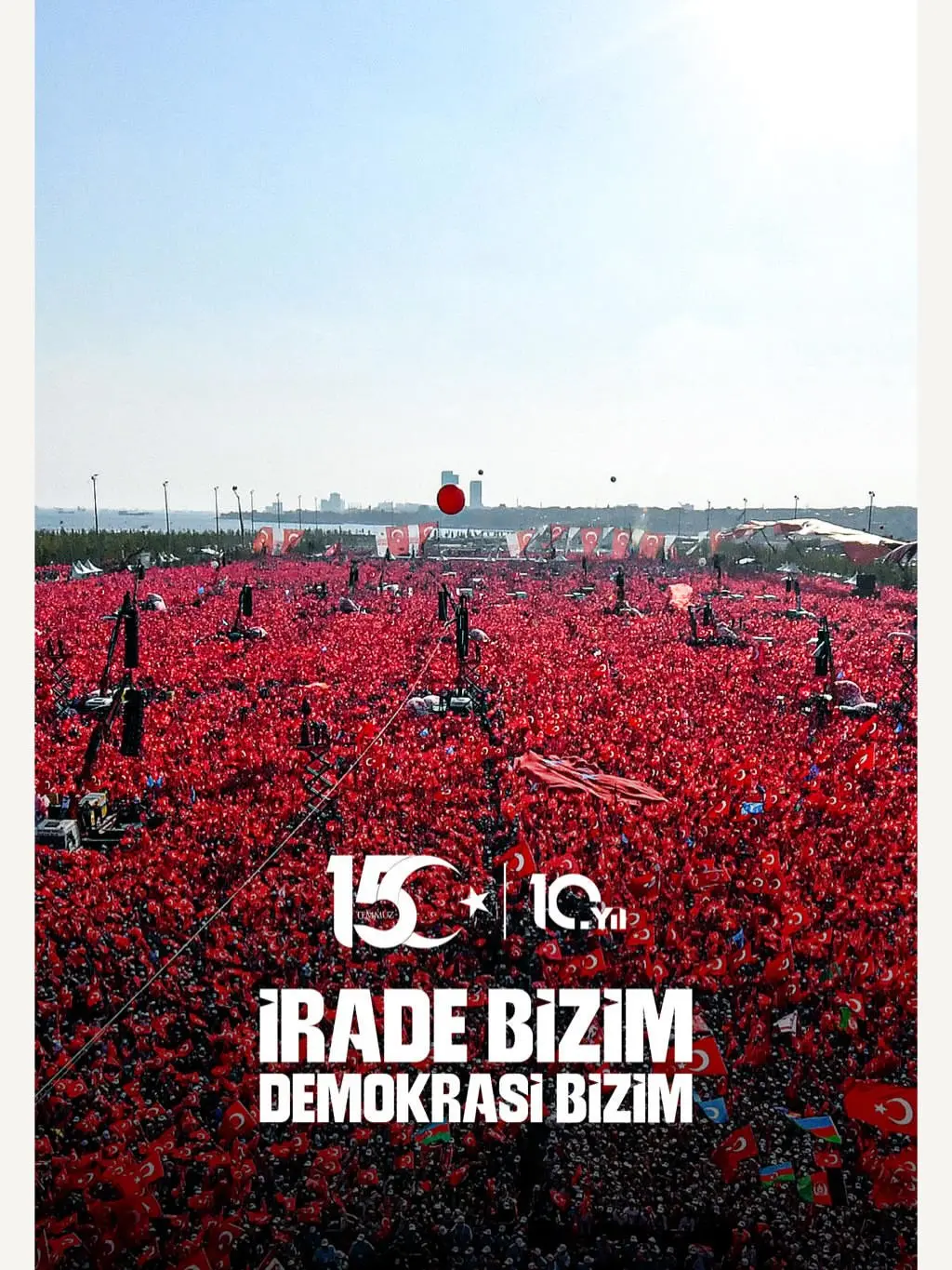 Millî İrade vurgusu Sandıklı Belediyesi'nden