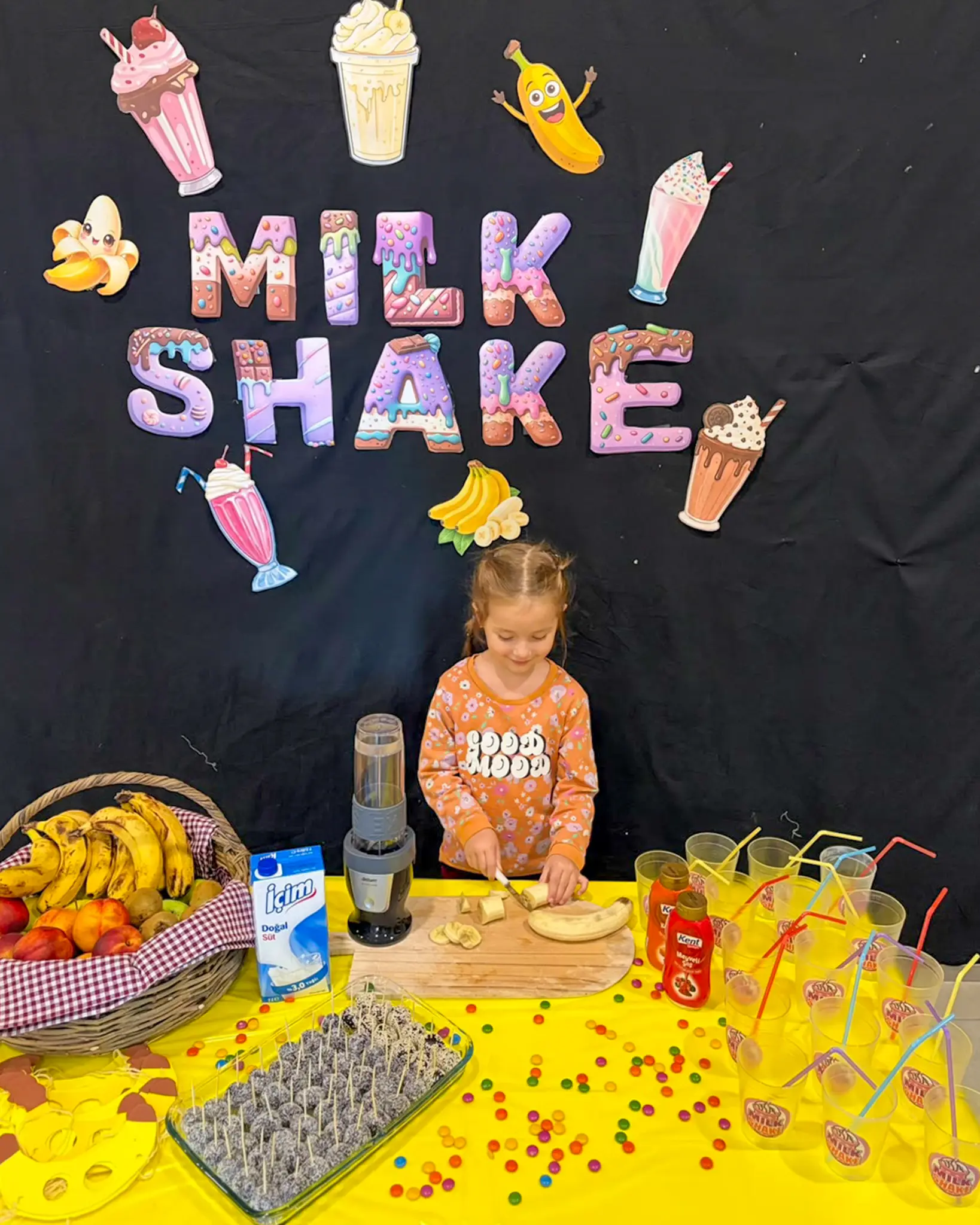 Minik Şeflerden Lezzetli Milkshake