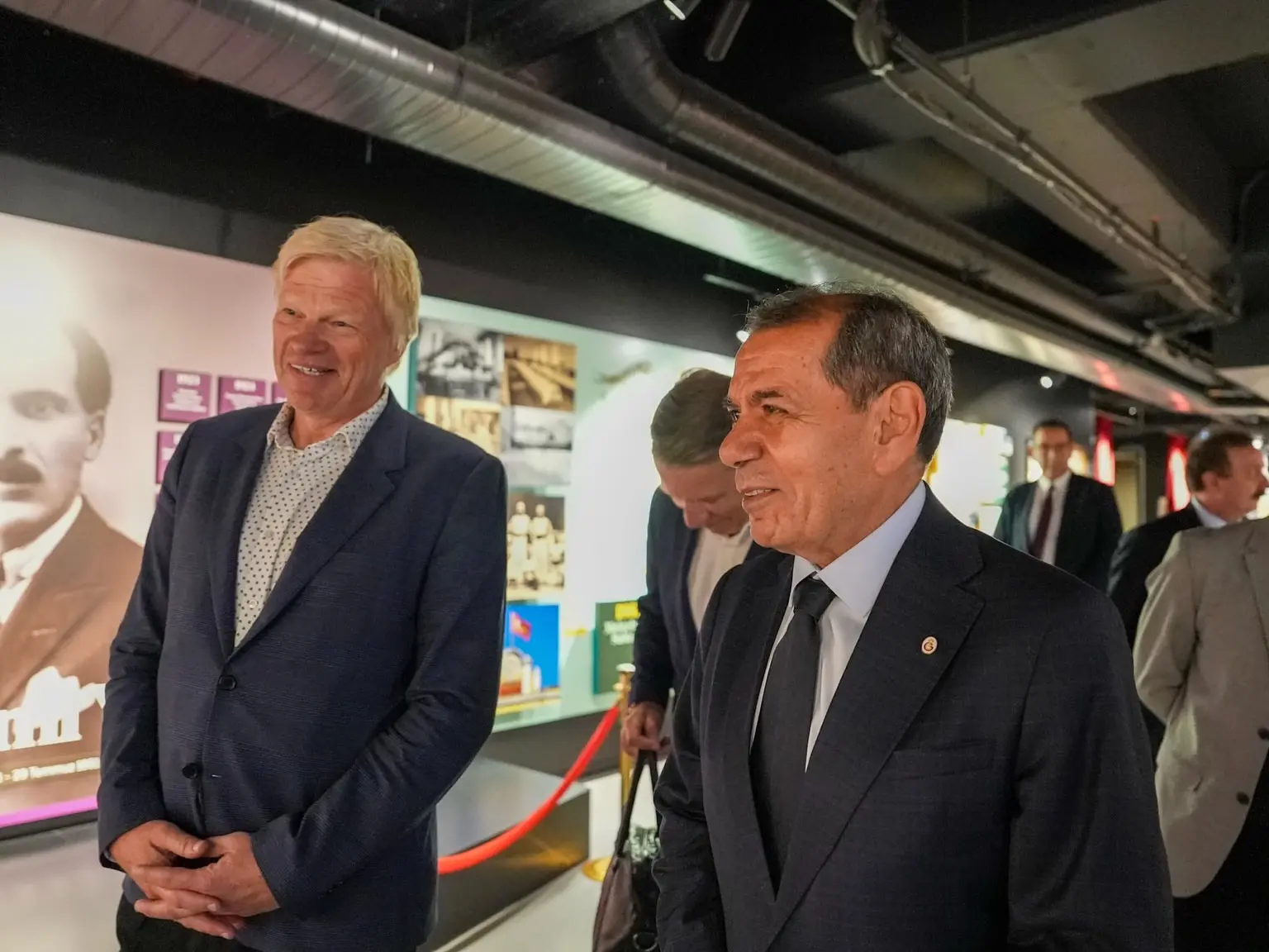 Oliver Kahn, Galatasaray Başkanı'nı ziyaret etti