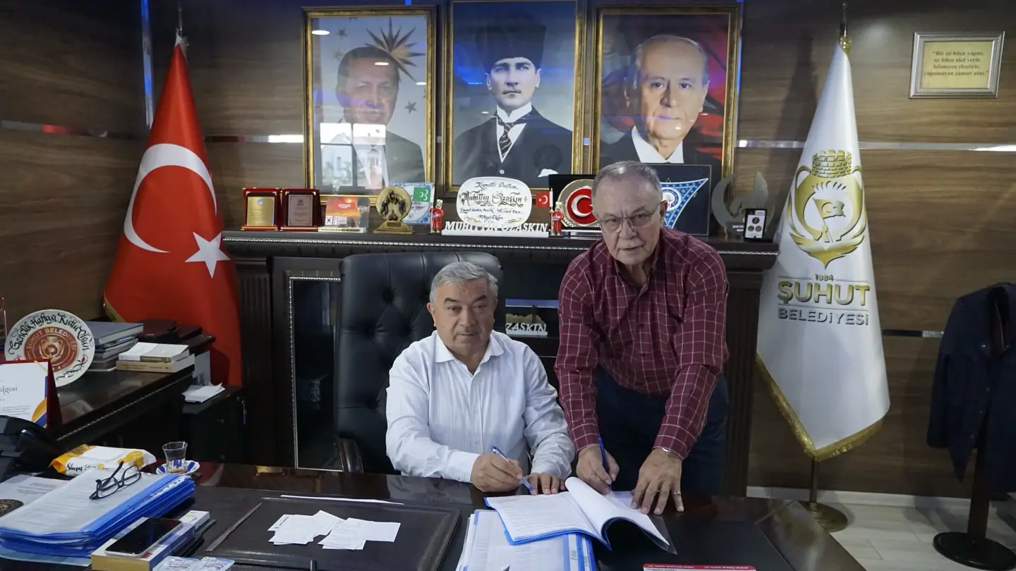 Şuhut Belediyesi'nde Toplu İş Sözleşmesi İmzalandı