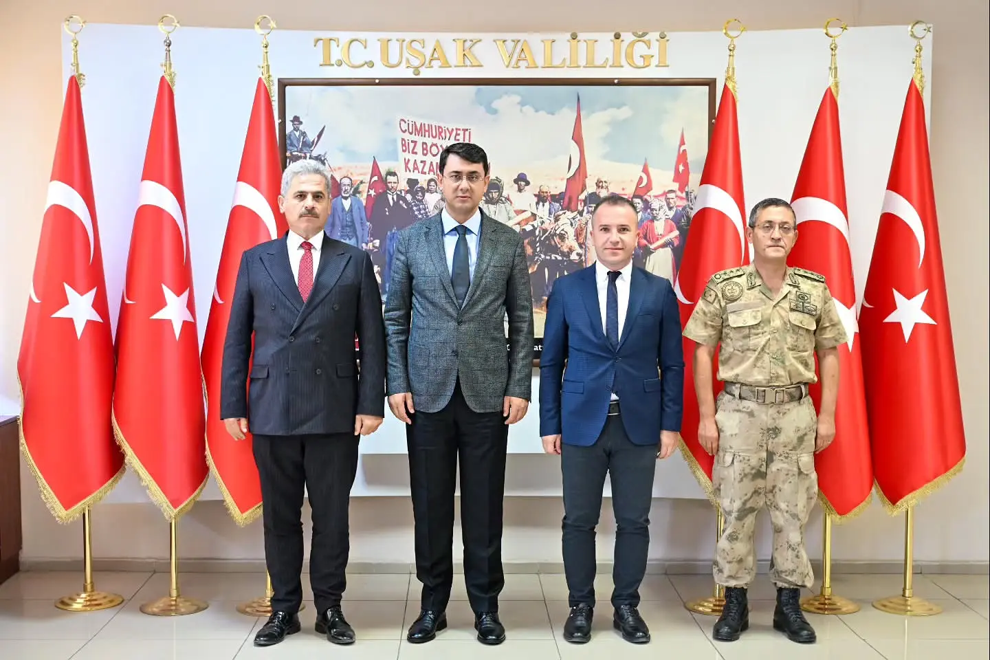 Uşak Valiliği'ne resmi ziyaret gerçekleştirildi