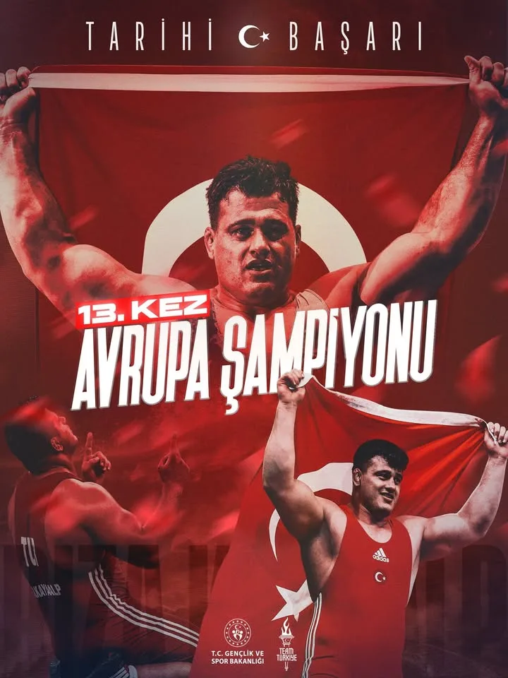 Milli Güreşçimiz Rıza Kayaalp, Avrupa Şampiyonu Oldu!